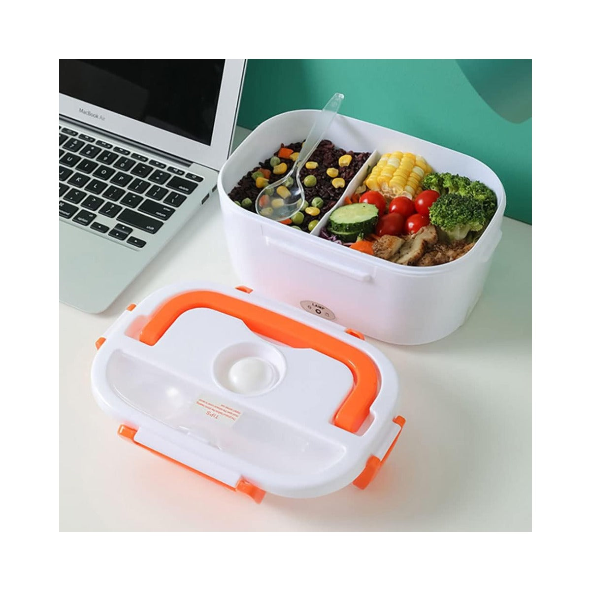 Tupper portátil eléctrico calentador