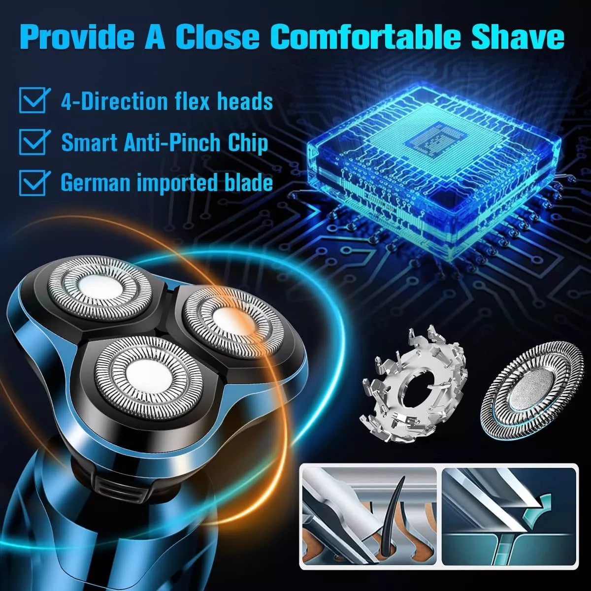 Máquina De Afeitar Pelo Barba Nariz