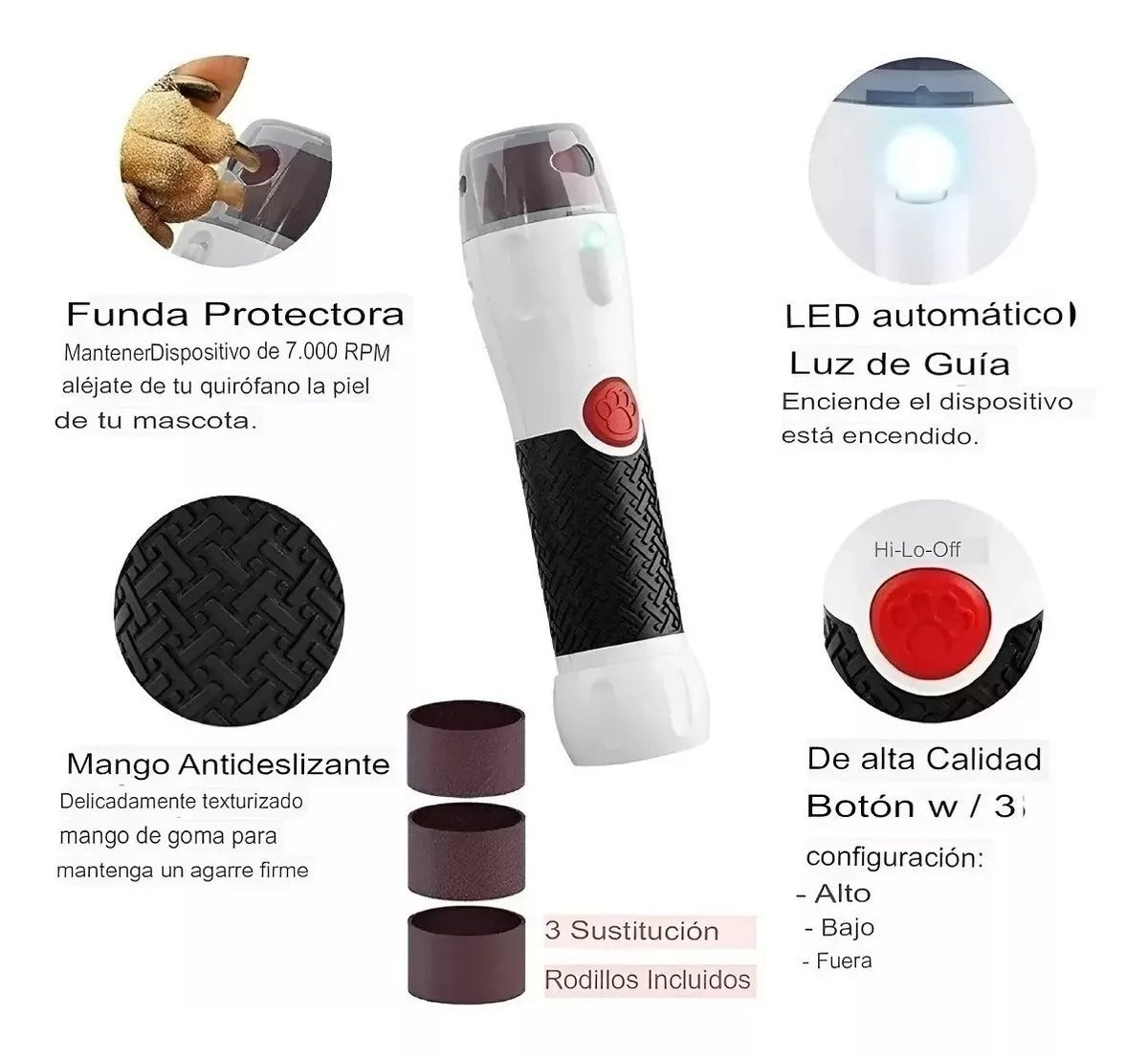 Corta uñas Lima para Mascotas PawPerfect