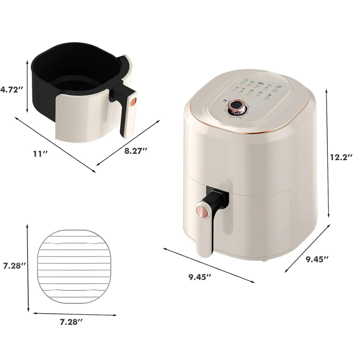 Freidora de Aire Avanzada 5 L