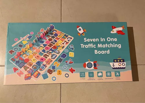 Tablero Juego Educativo Montessori