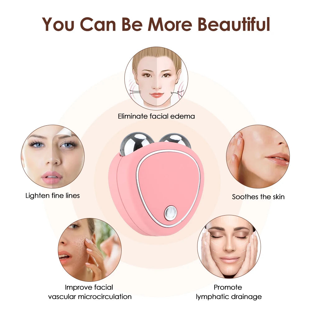 Masajeador Microcorriente Facial EMS