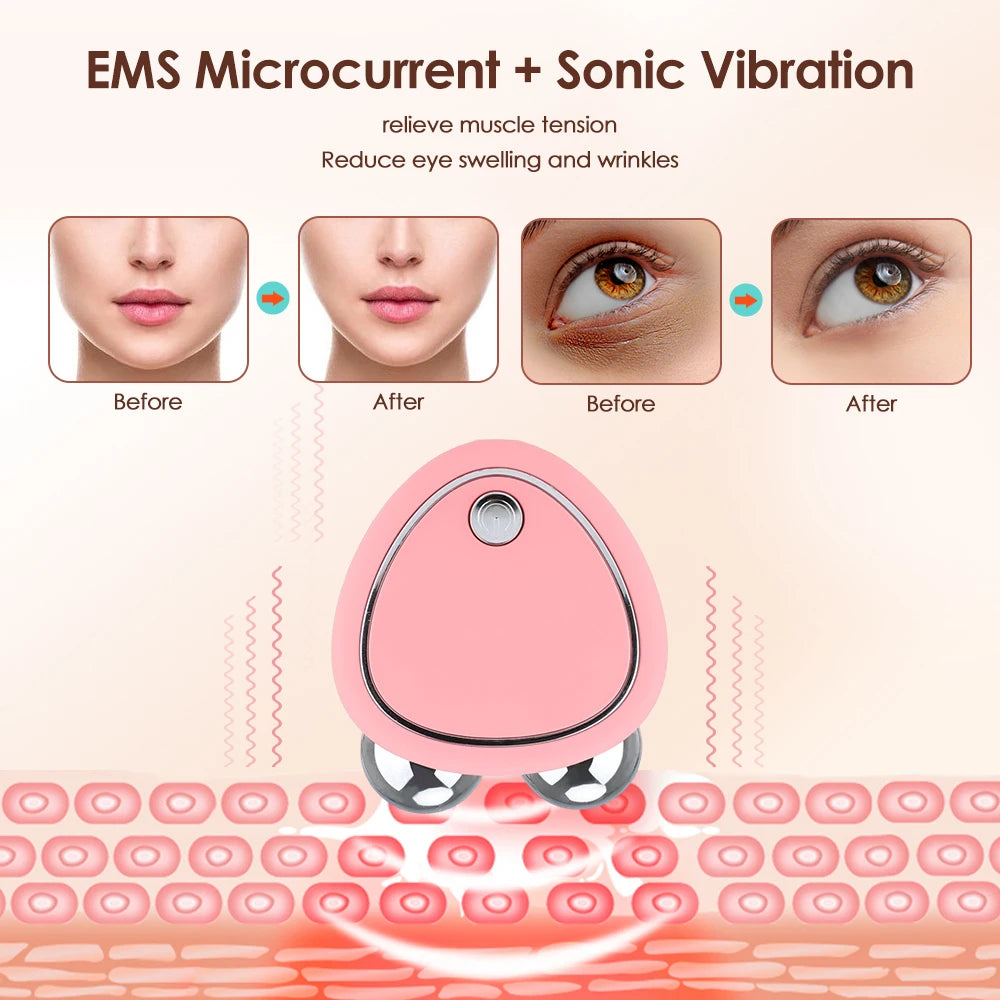 Masajeador Microcorriente Facial EMS