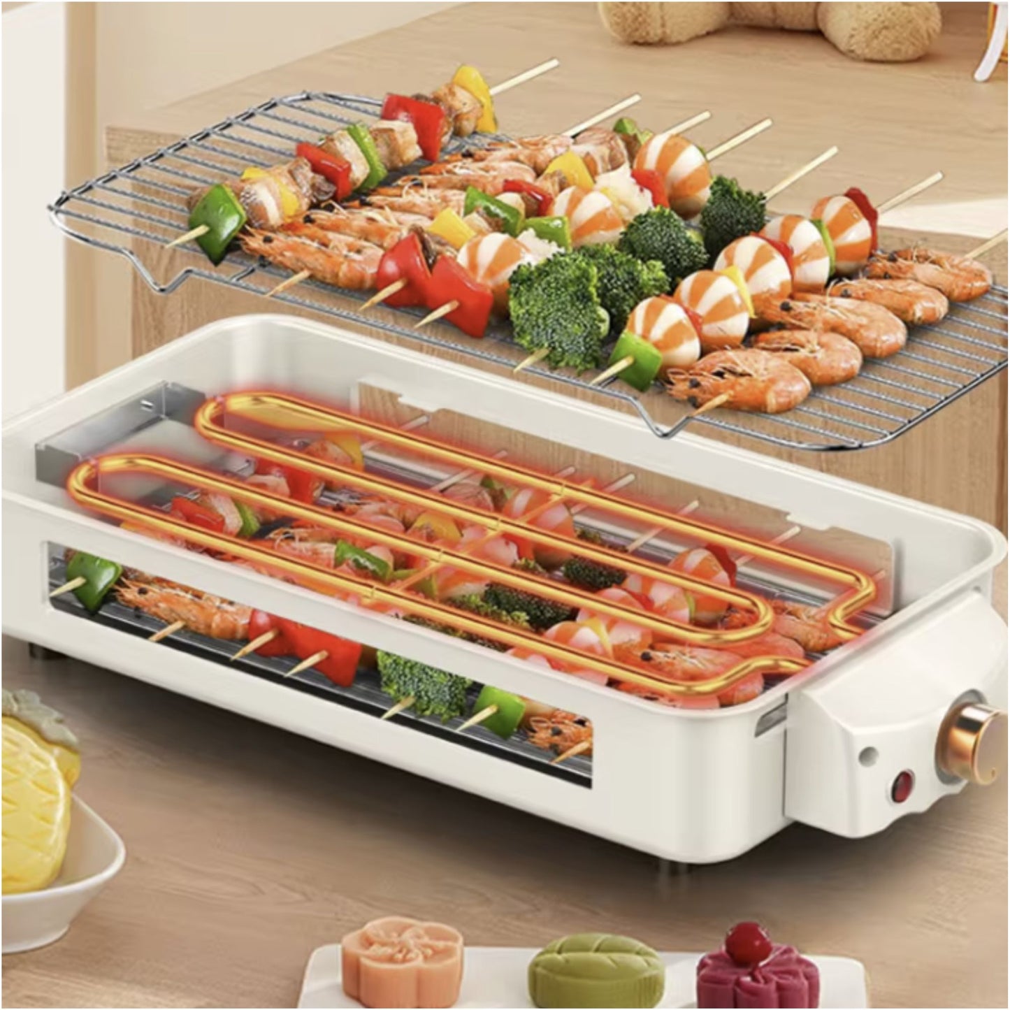 Parrilla Y Sartén Eléctrico