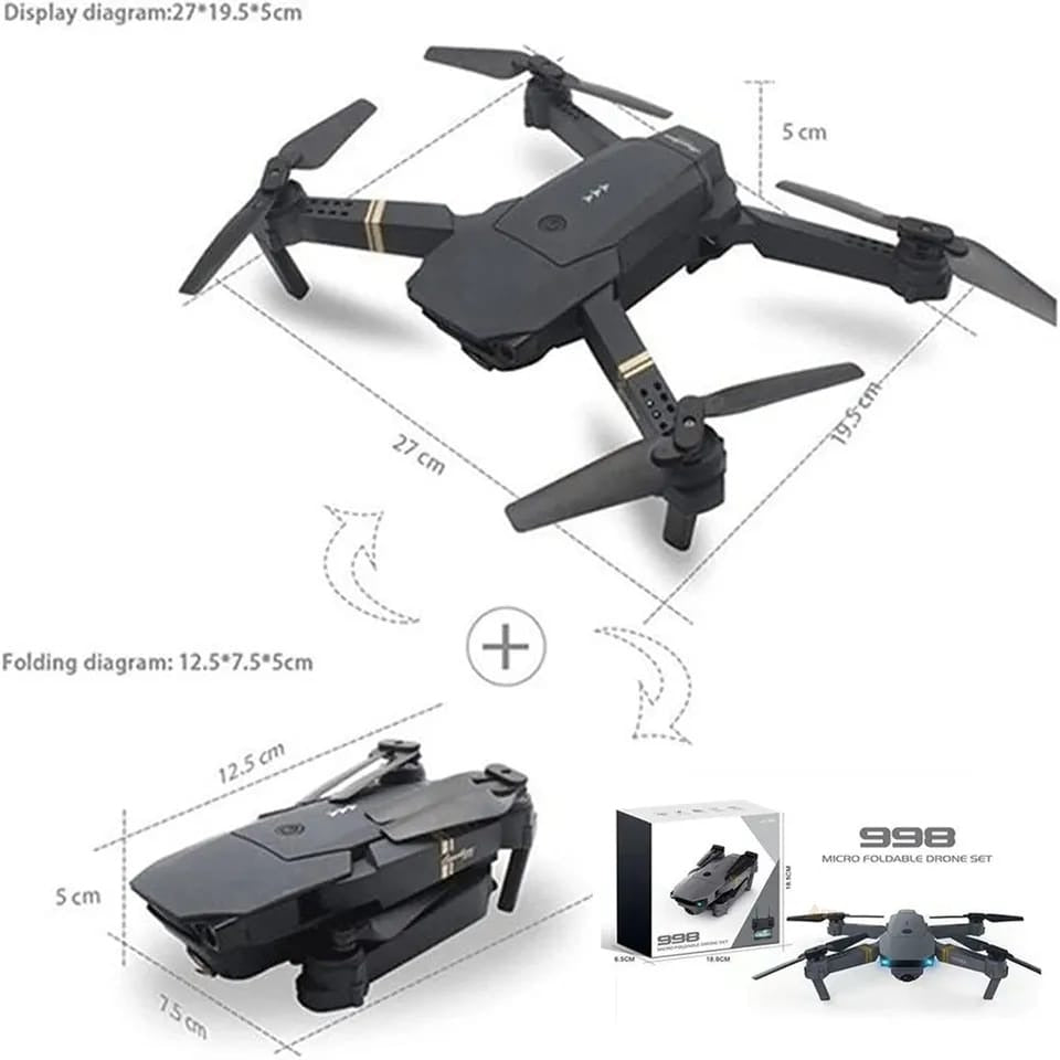 DRON CON CÁMARA 4K FullHD y GPS
