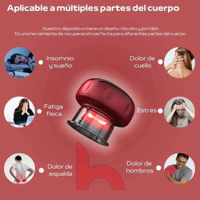 MASAJEADOR ELÉCTRICO DE VENTOSA