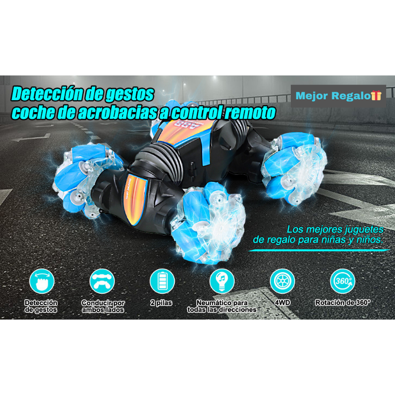 Auto Control Remoto con Sensor de Movimiento