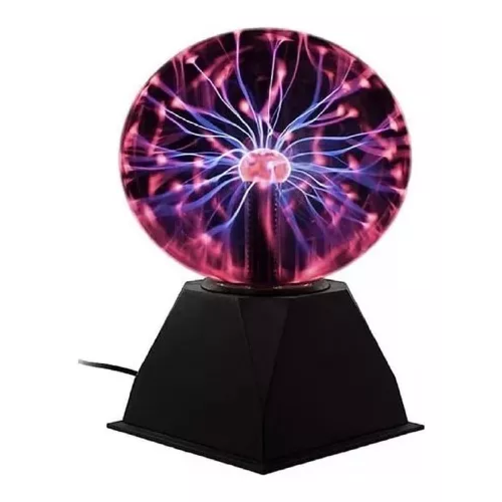 Lámpara magica Plasma Efecto Tesla