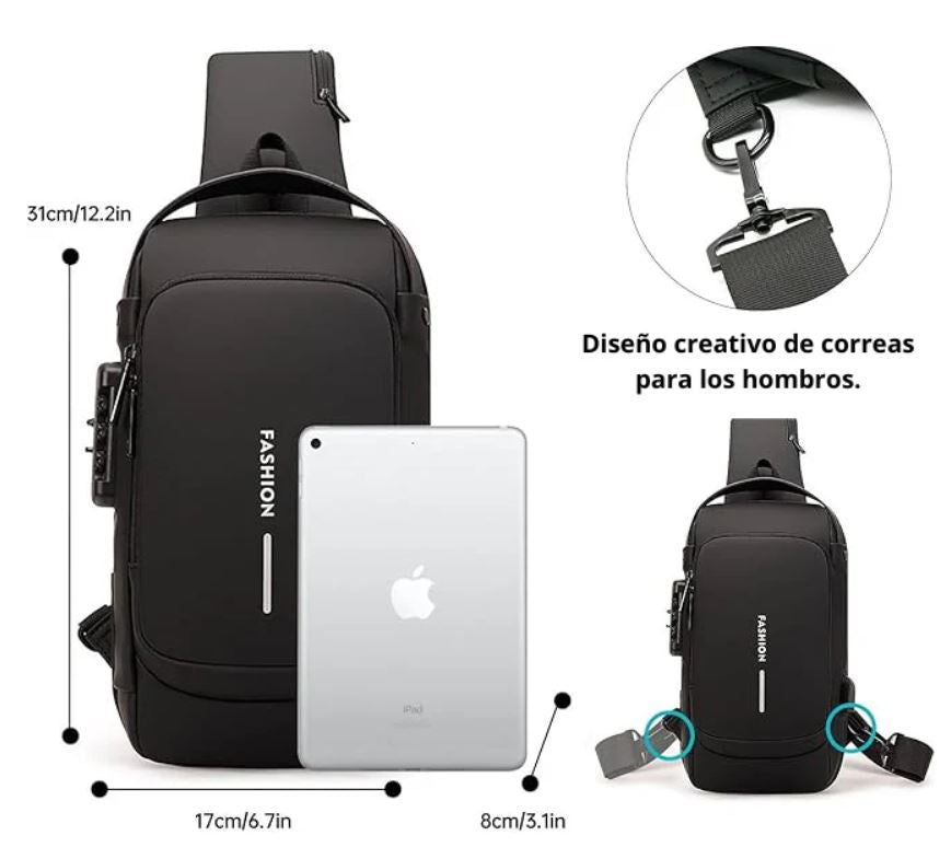 Bolso Cruzado Antirrobos 2025