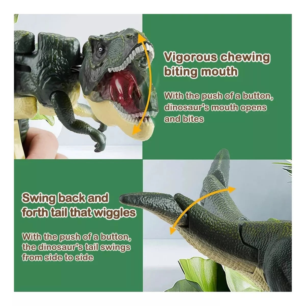 Dinosaurio SA ZA ZA Juguete Interactivo Tik Tok