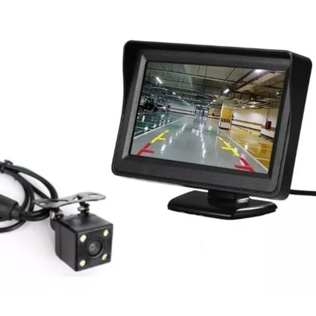 Camara con Monitor LCD para auto