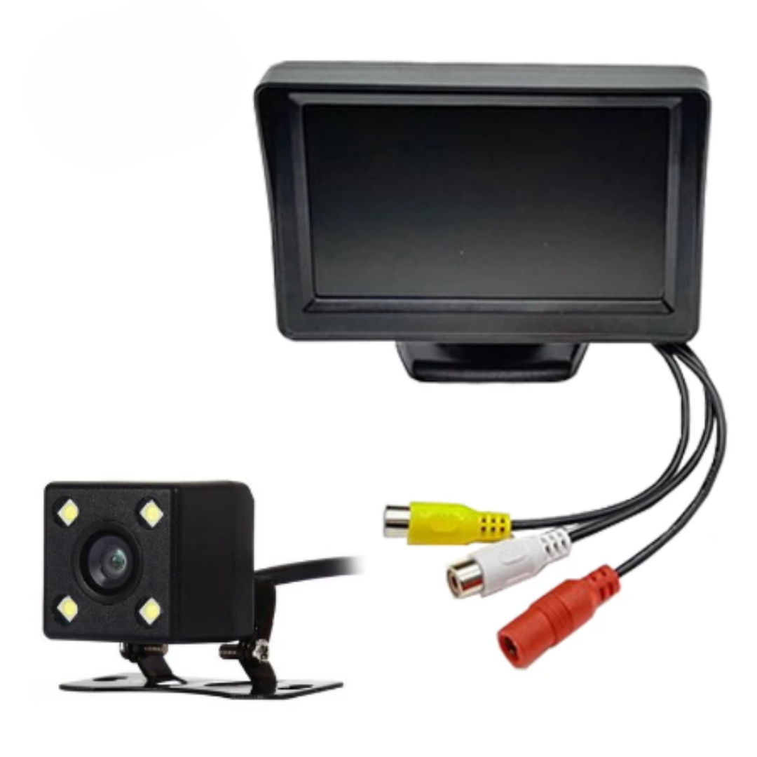 Camara con Monitor LCD para auto
