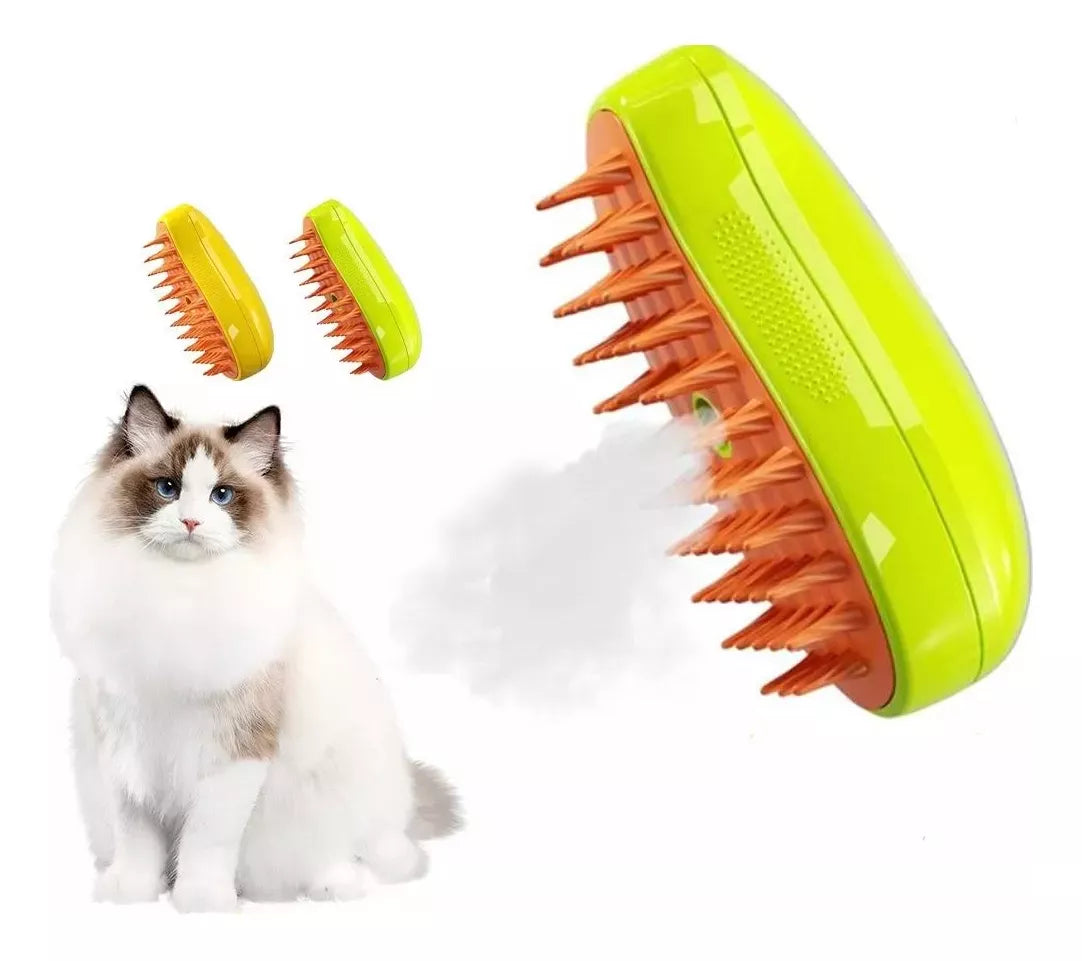 Cepillo Vapor Multifuncional de Mascota