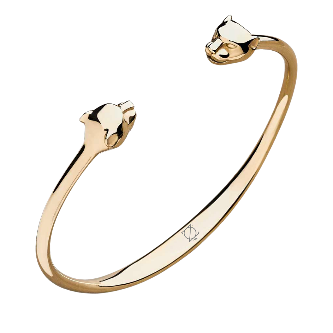 BRAZALETE PANTERA ORO 18K LAMINADO - ZO